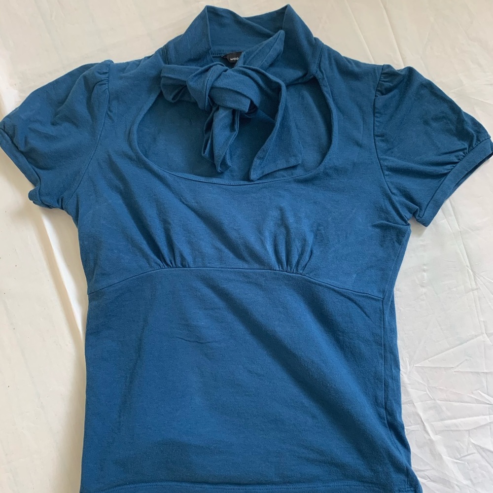 Blue MODA International Top